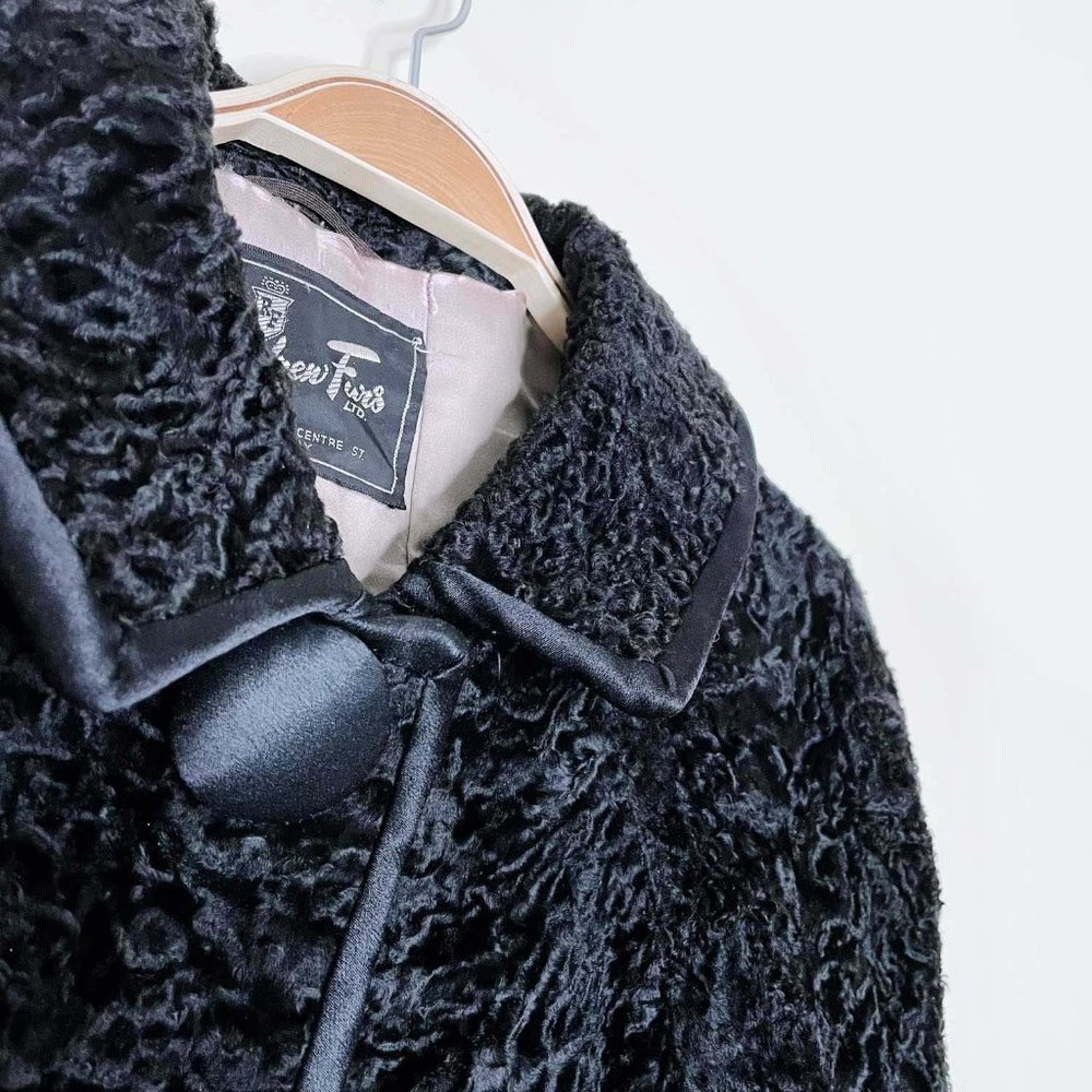⚡️SOLD⚡️ vintage fontana persian lamb opera coat - size small - Picture 2 of 10